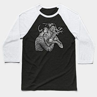 silhouette in love Baseball T-Shirt